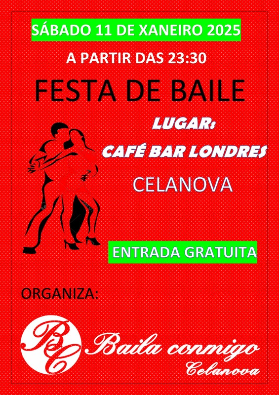 FESTA DE BAILE EN CELANOVA